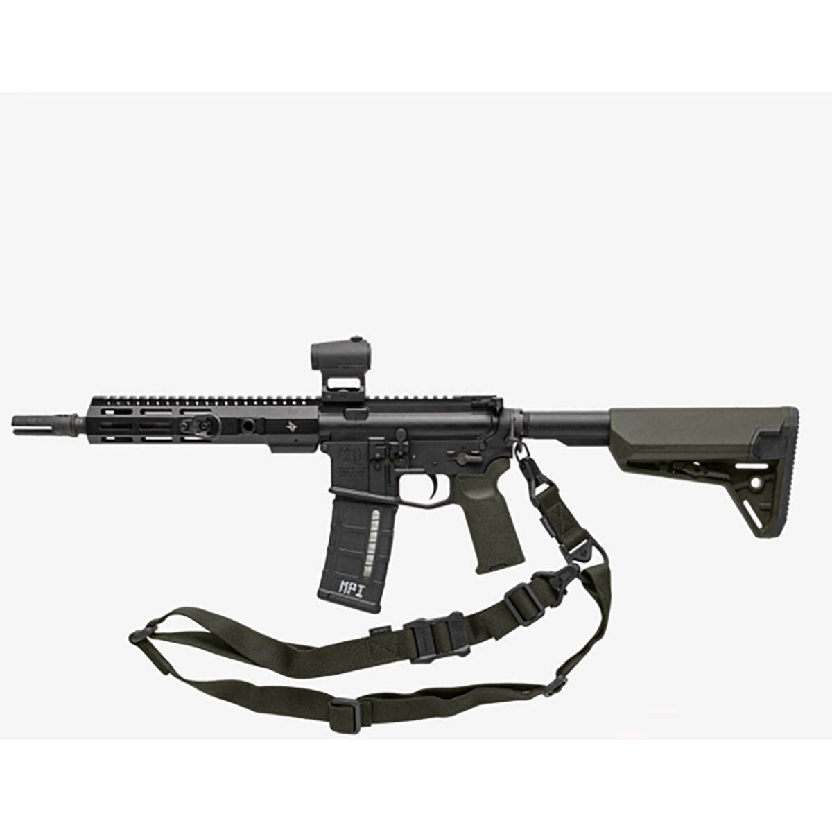 MAGPUL MS3 GEN2 Multi Mission One/Two-Point Rifle Sling, Ranger Green