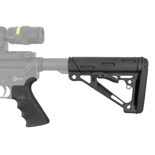 Hogue AR-15 FG BT Grip& OverMold Buttstock Collapsible MilSpec