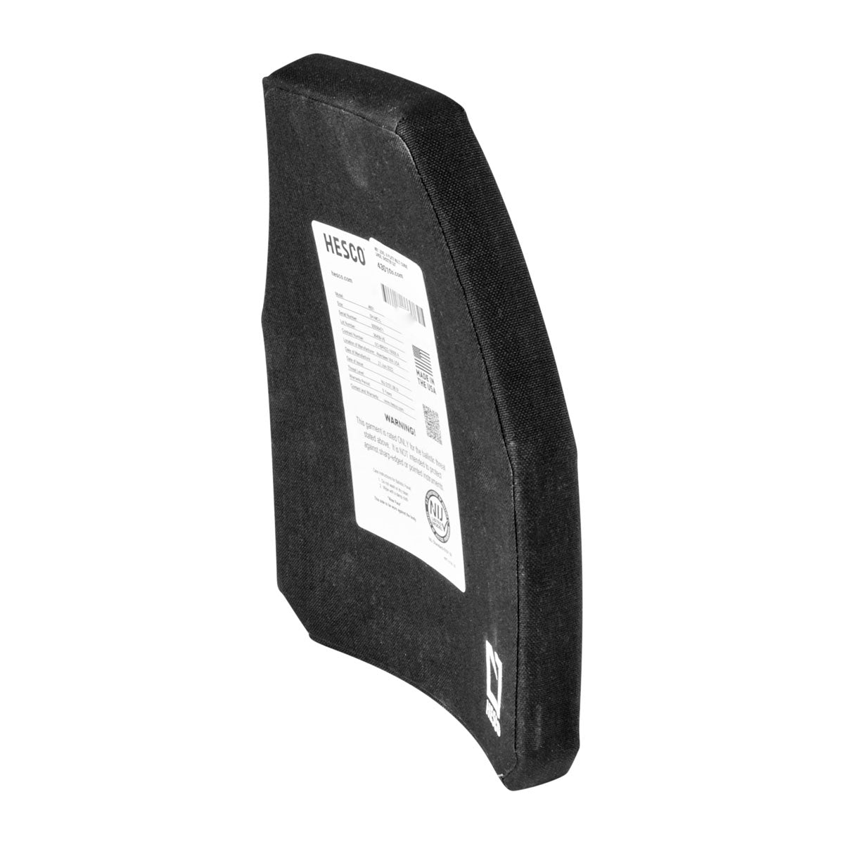 HESCO ARMOR 3810 Level III+ Plate Multi Curve Large, Shooter Cut