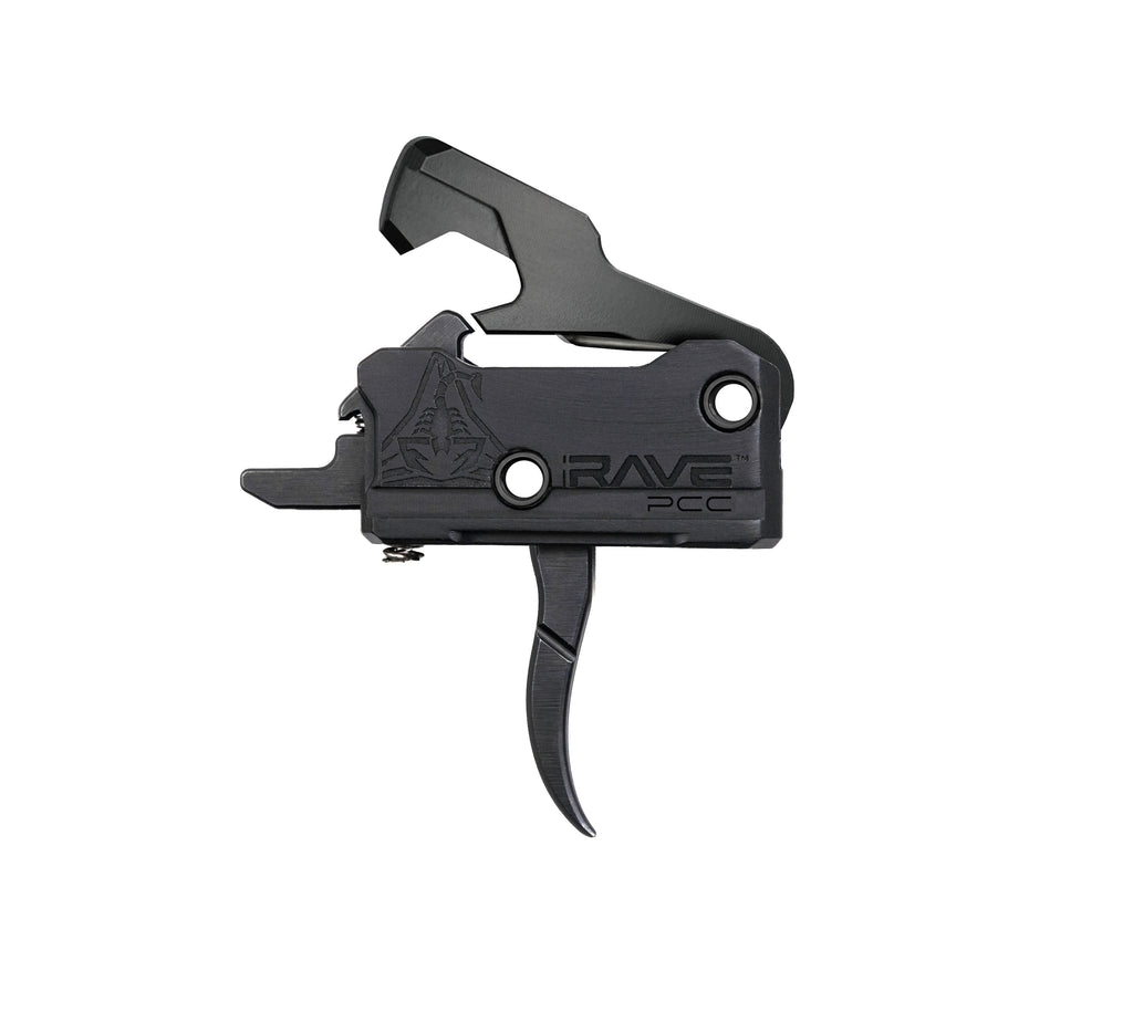 RISE ARMAMENT Rave PCC Drop-In Trigger With Anti-Walk Pins Black