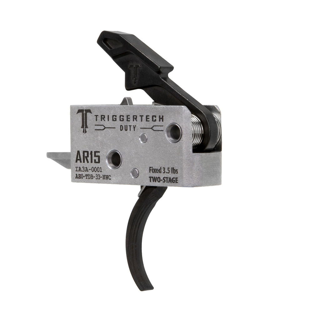 TRIGGERTECH AR-15 Duty Two-Stage 3.5lbs Curved Trigger