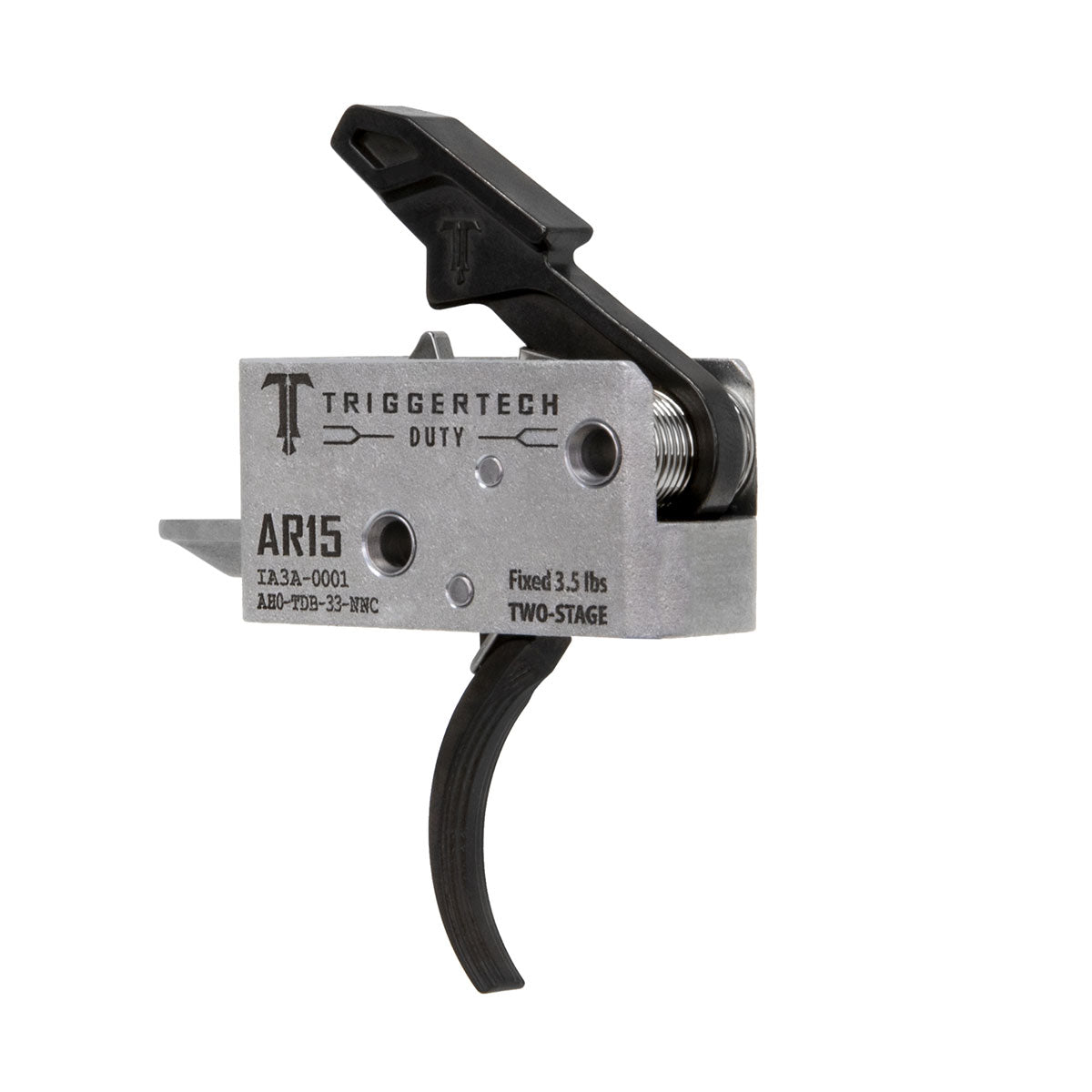 TRIGGERTECH AR-15 Duty Two-Stage 3.5lbs Curved Trigger