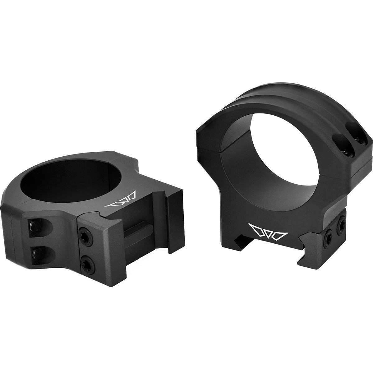 WARNE MFG. COMPANY HyperLite Rings 30mm Medium (0.990") Matte Black