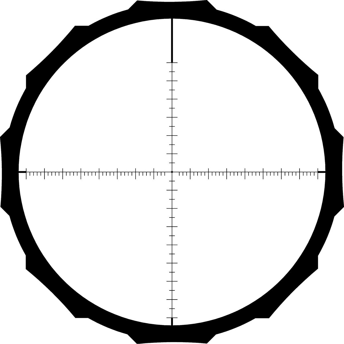 CRIMSON TRACE Hardline Pro 4-16x50mm SFP Illuminated MR1-MOA Reticle Black