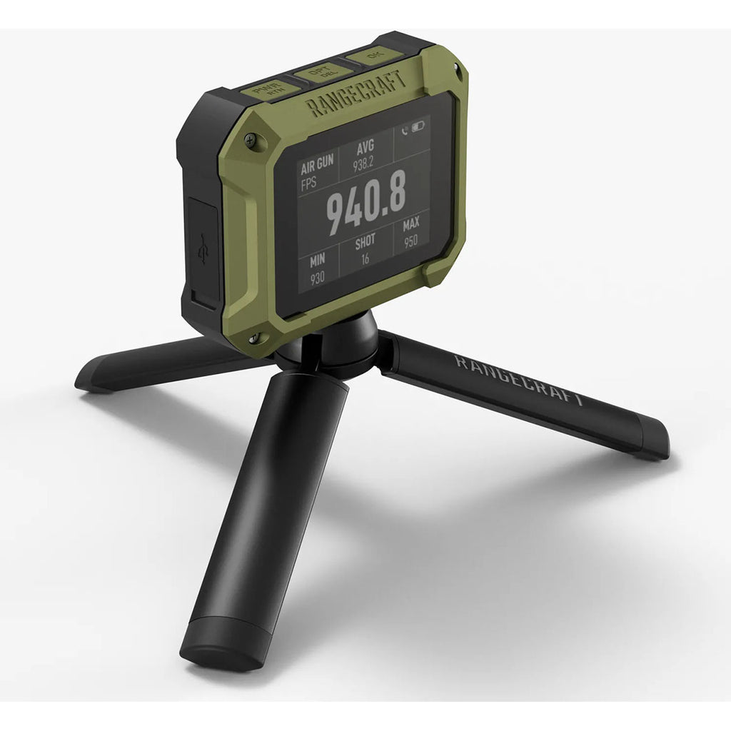 Athlon Optics Rangecraft Velocity PRO Radar Chronograph 2.4" Display Green