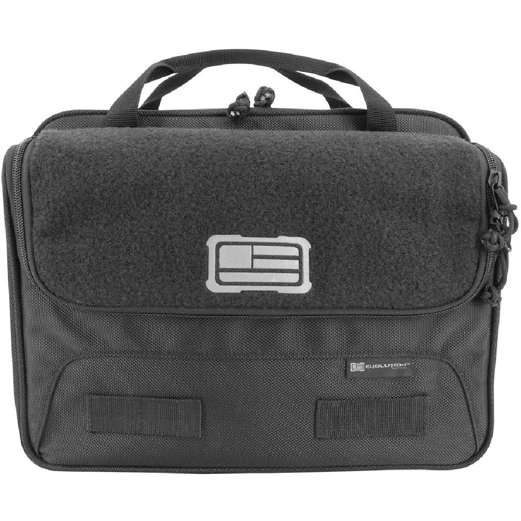 EVOLUTION OUTDOOR, LLC 1680 Tactical Xl Double Pistol Case Black