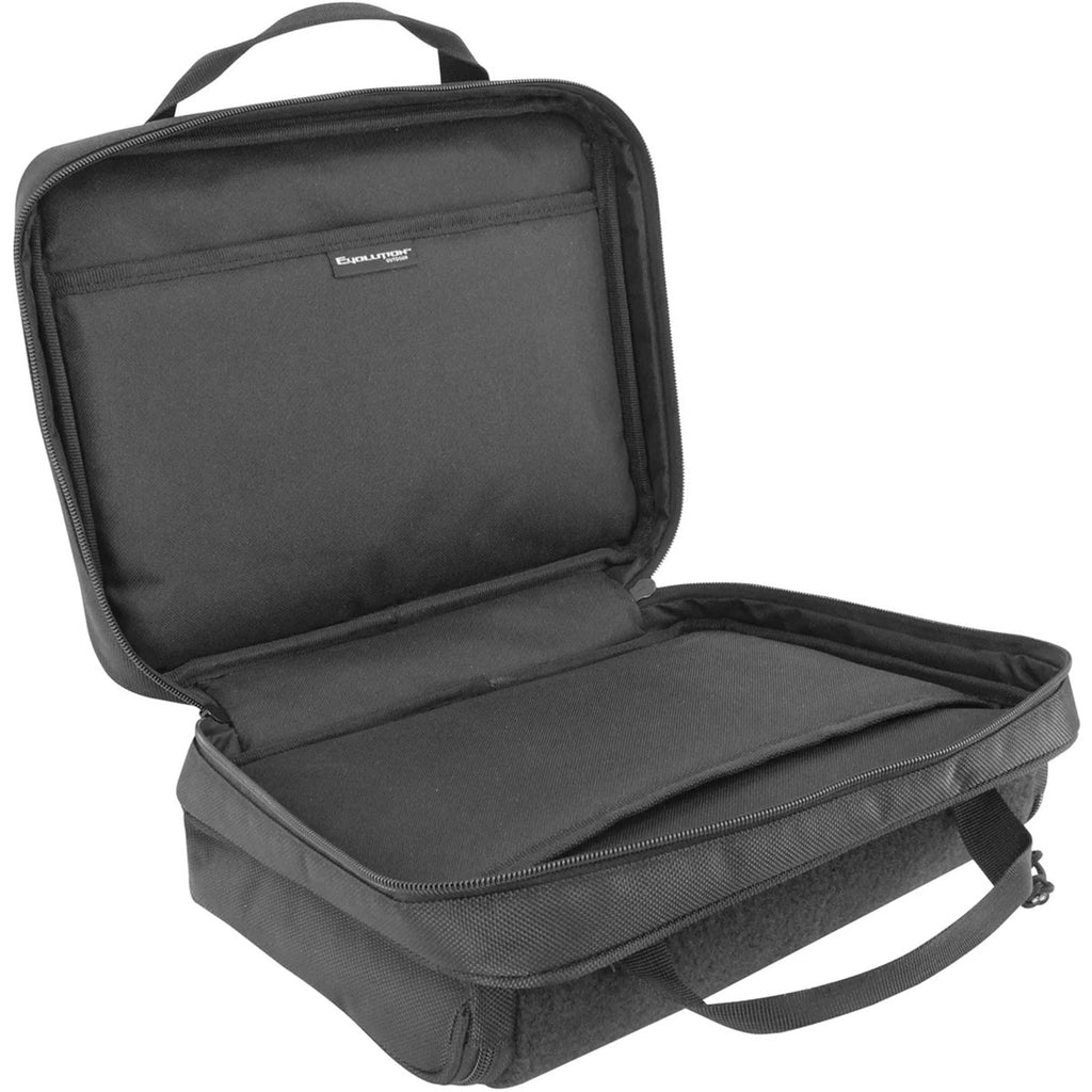 EVOLUTION OUTDOOR, LLC 1680 Tactical Xl Double Pistol Case Black