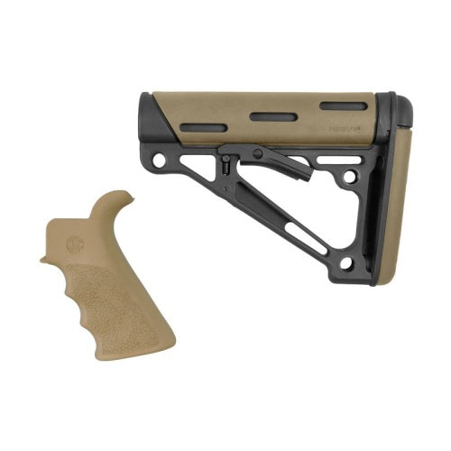 Hogue AR-15 FG BT Grip& OverMold Buttstock Collapsible MilSpec
