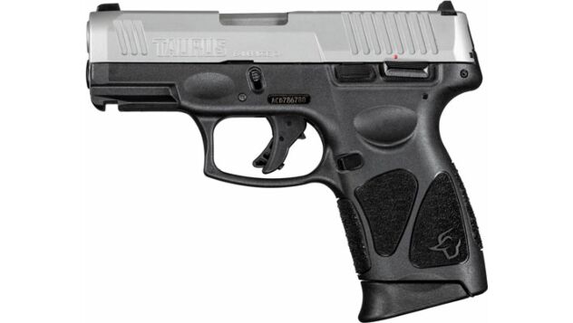 TAURUS G3C 9MM 12-SHOT 3-DOT ADJ. 3.26" STAINLESS POLYMER