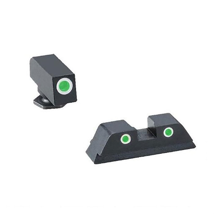 AMERIGLO Green/Green Sight set for Glock Small Frame