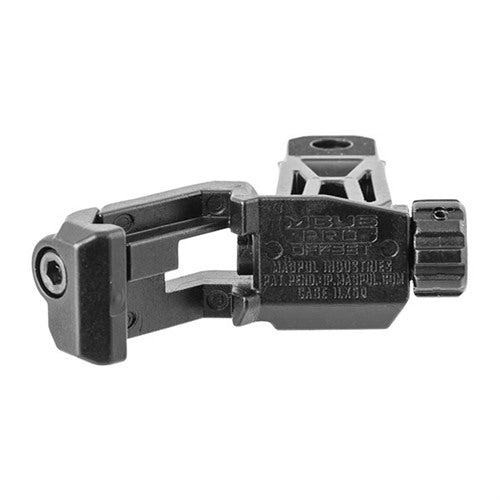 MAGPUL MBUS Pro Offset Rear Sight Flip-Up Adjustable Steel Black