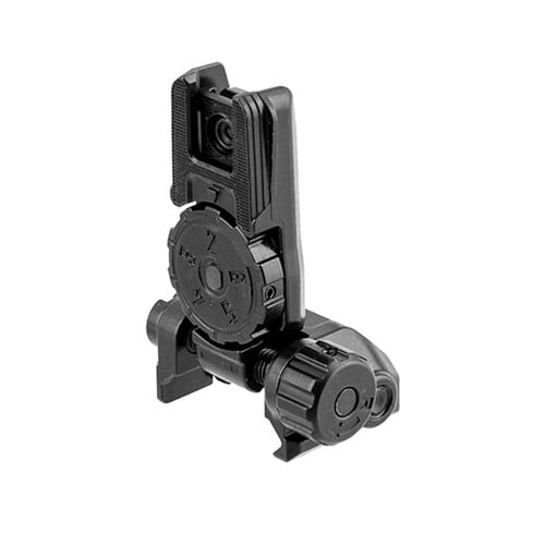 MAGPUL MBUS Pro Rear Sight Flip-Up LR Adjustable 2.6" Steel Black