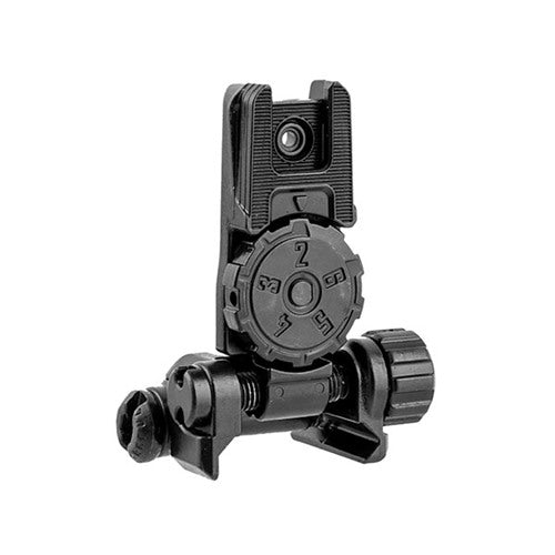MAGPUL MBUS Pro Rear Sight Flip-Up LR Adjustable 2.6" Steel Black