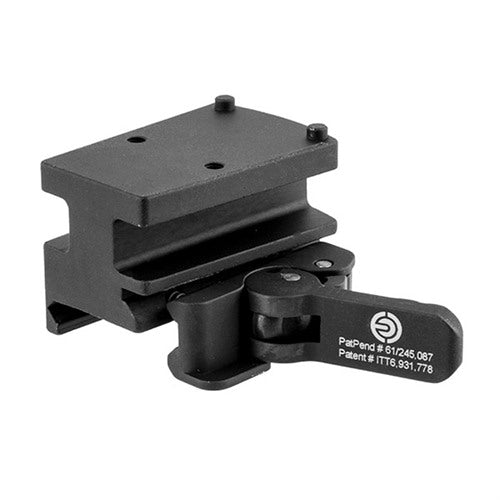 MIDWEST INDUSTRIES Trijicon RMR Lower 1/3 QD Mount, Black