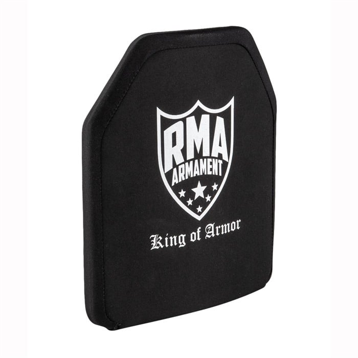 RMA ARMAMENT INC 10"x12" Level IV Single-Curve SAPI Cut Plate