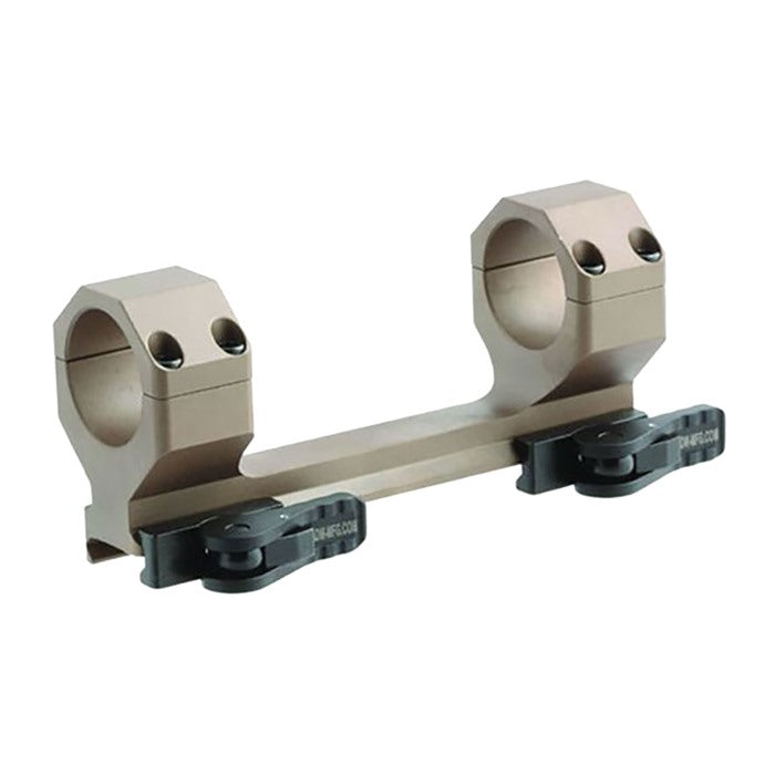 AMERICAN DEFENSE MANUFACTURING 30mm 0 MOA Scope Mount, Flat Dark Earth
