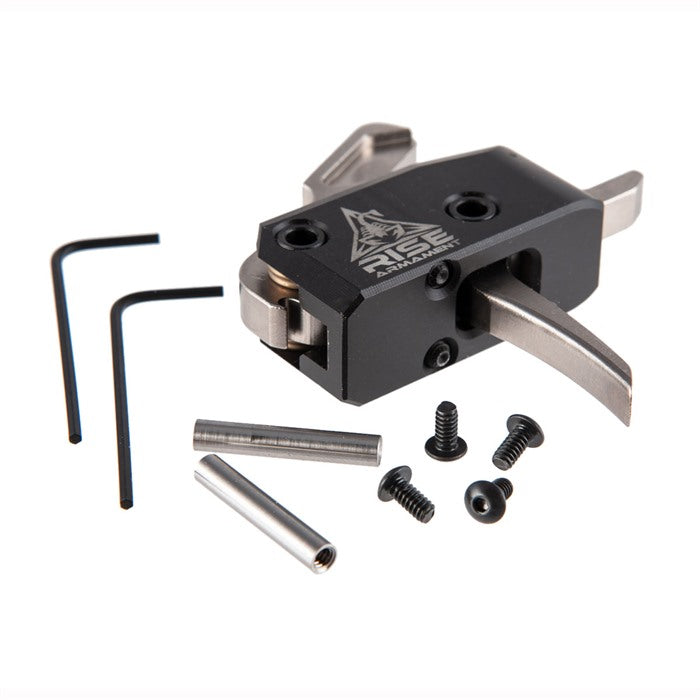 Rise Armament High Performance Trigger Single Stage Drop-In 3.5lb Silver