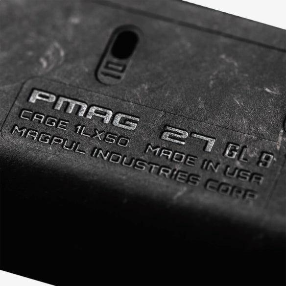 MAGPUL PMAG 27 GL9 9mm Luger 27RD for Glock, Black